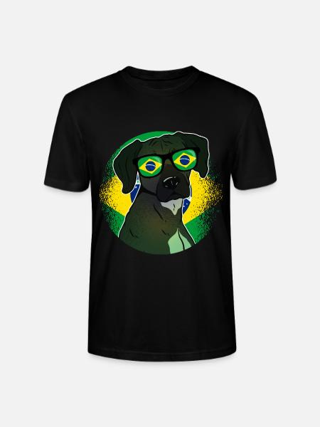 Brésil - T-shirt bio CRAFTER Stanley Stella Unisexe - noir