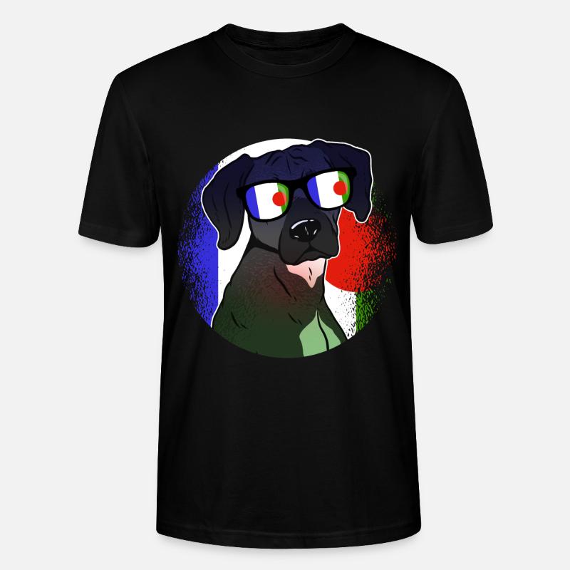 Batwa - T-shirt bio CRAFTER Stanley Stella Unisexe - noir