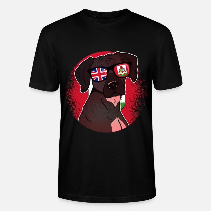 Bermuda - Stanley/Stella Unisex Bio-T-Shirt CRAFTER - Schwarz