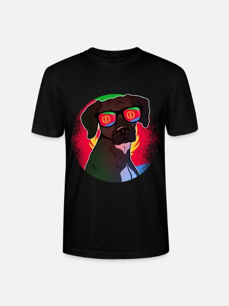 Erythrée - T-shirt bio CRAFTER Stanley Stella Unisexe - noir
