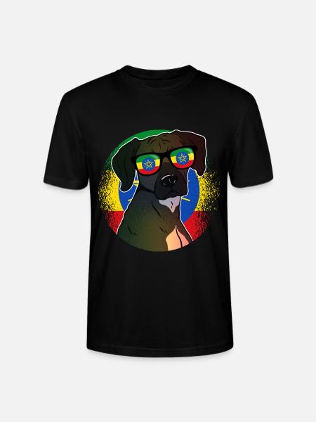 Ethiopia - Stanley/Stella CRAFTER Unisex Organic T-Shirt - black