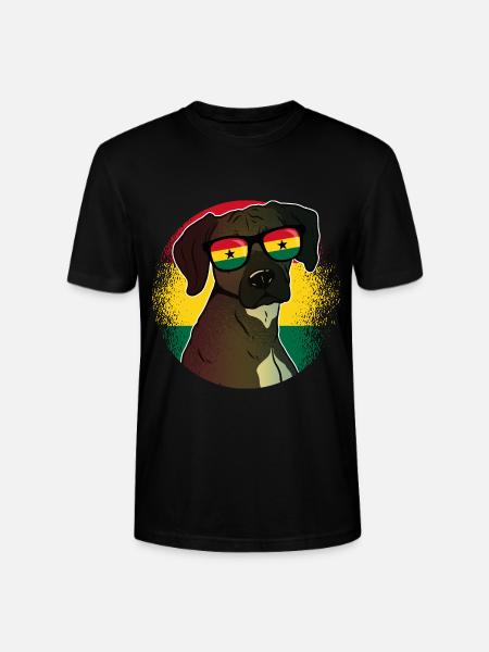 Ghana - Stanley/Stella CRAFTER Unisex Organic T-Shirt - black