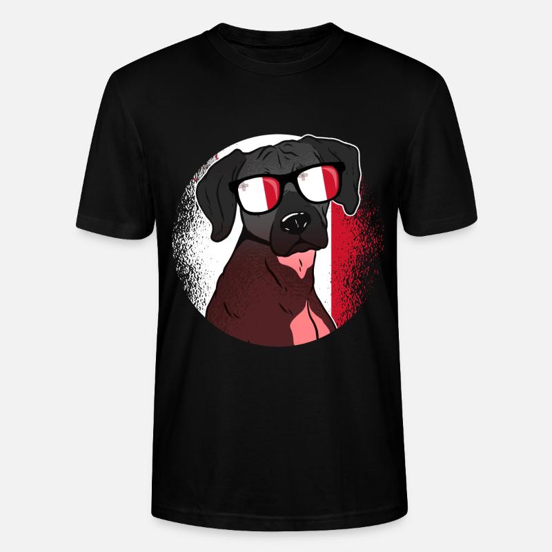 Malta - Stanley/Stella Unisex Bio-T-Shirt CRAFTER - Schwarz