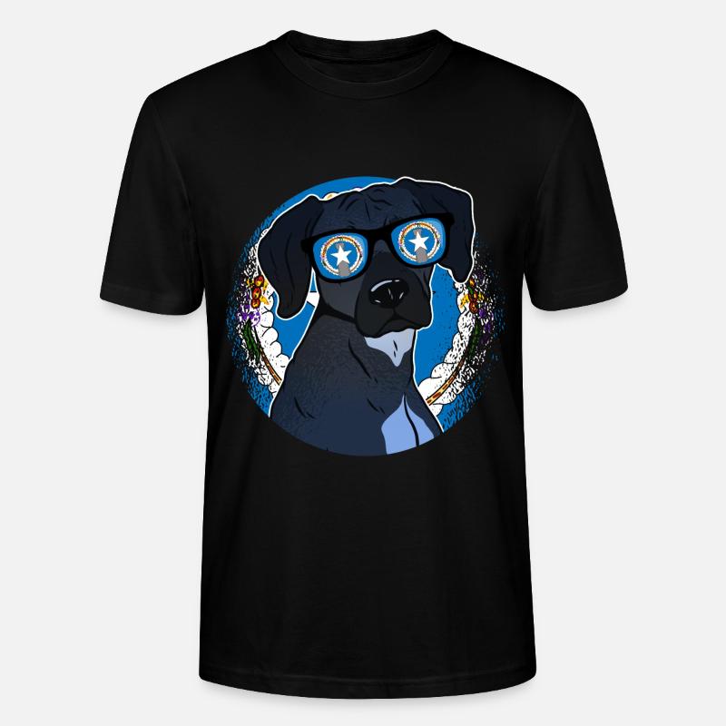 Nördliche Marianen - Stanley/Stella Unisex Bio-T-Shirt CRAFTER - Schwarz