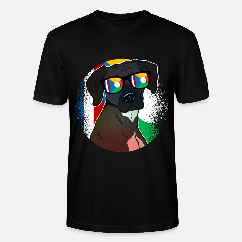 Réunion - Stanley/Stella Unisex Bio-T-Shirt CRAFTER - Schwarz