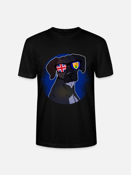 Turks and Caicos Islands - Stanley/Stella CRAFTER Unisex Organic T-Shirt - black