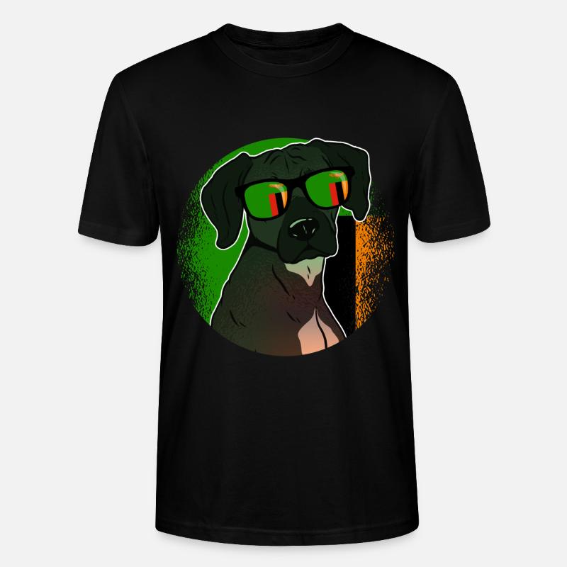 Sambia - Stanley/Stella Unisex Bio-T-Shirt CRAFTER - Schwarz