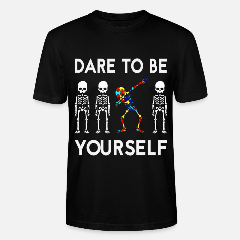 Autisme - T-shirt bio CRAFTER Stanley Stella Unisexe - noir