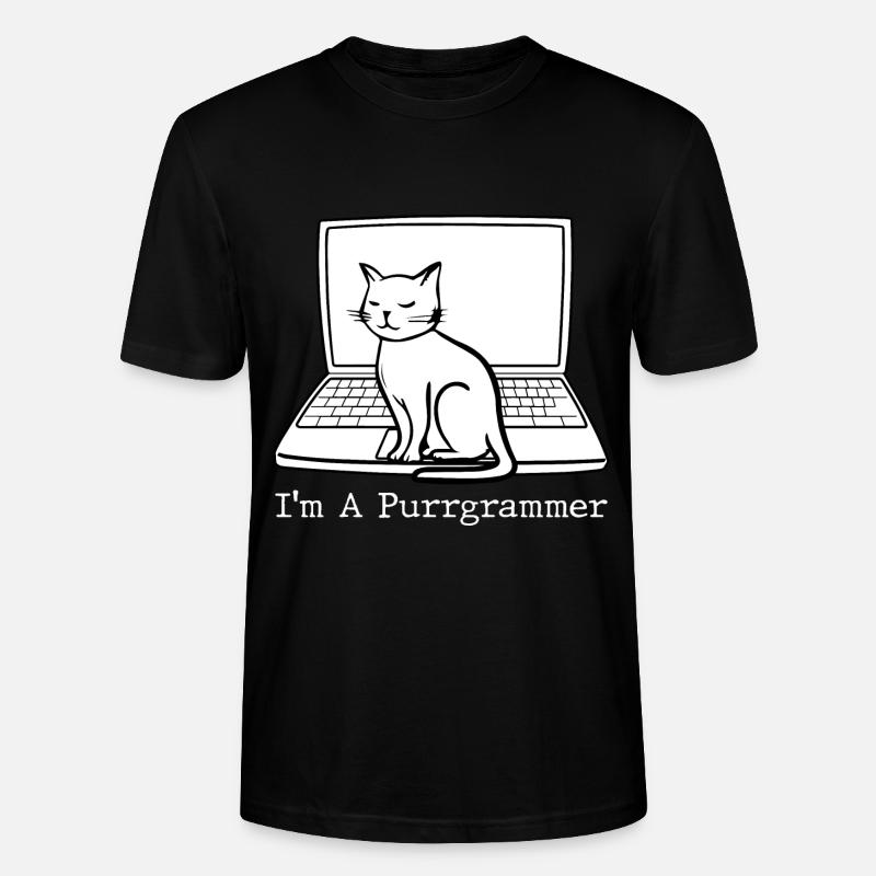 Programmer Coder Software Developer - Stanley/Stella CRAFTER Unisex Organic T-Shirt - black