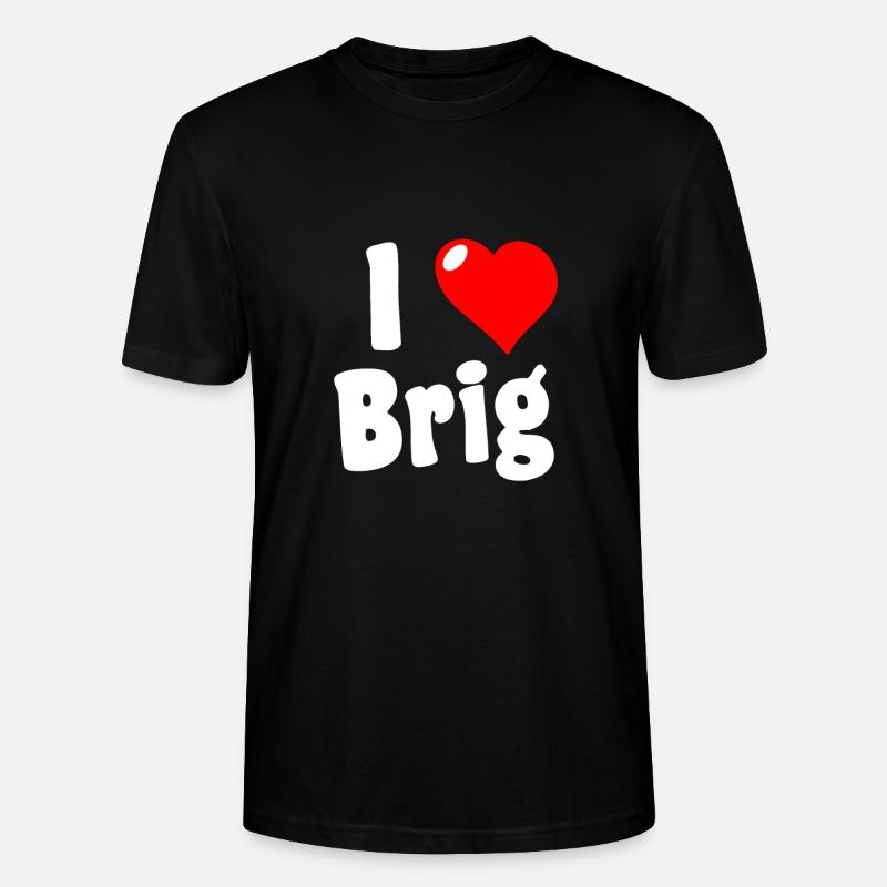 J’adore le brick - T-shirt bio CRAFTER Stanley Stella Unisexe - noir