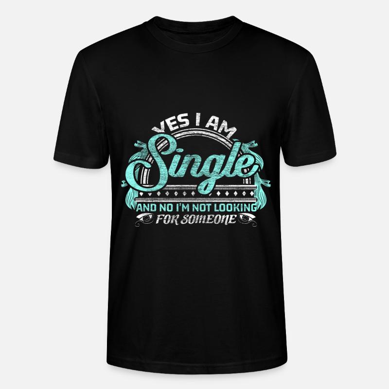 Single Beziehung Geschenkidee - Stanley/Stella Unisex Bio-T-Shirt CRAFTER - Schwarz