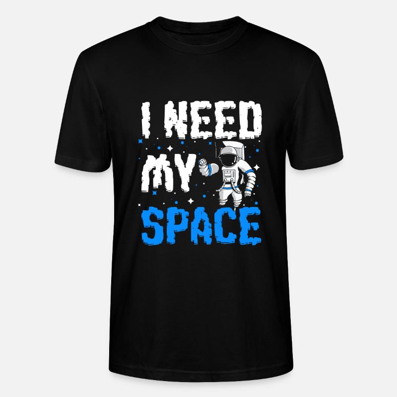 Fusée Star du logo spatial - T-shirt bio CRAFTER Stanley Stella Unisexe - noir