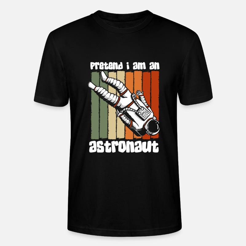 Logo de l’espace Spaceman Spaceman - T-shirt bio CRAFTER Stanley Stella Unisexe - noir