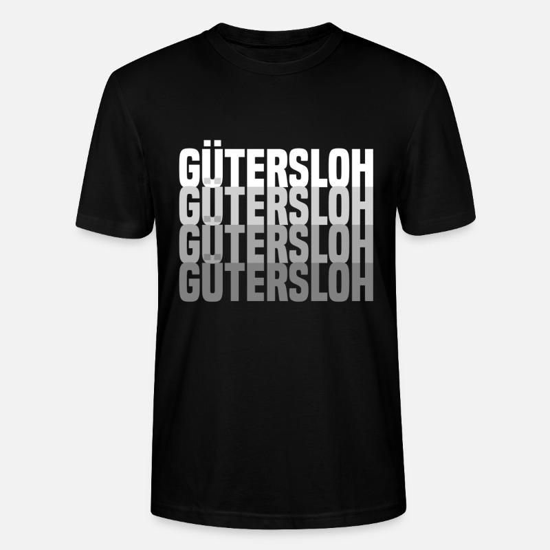 Gütersloh - Stanley/Stella Unisex Bio-T-Shirt CRAFTER - Schwarz