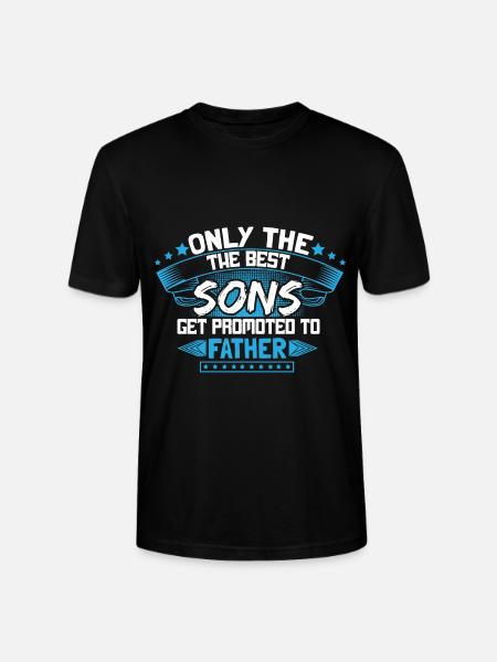 Son Birthday Gift Idea - Stanley/Stella CRAFTER Unisex Organic T-Shirt - black