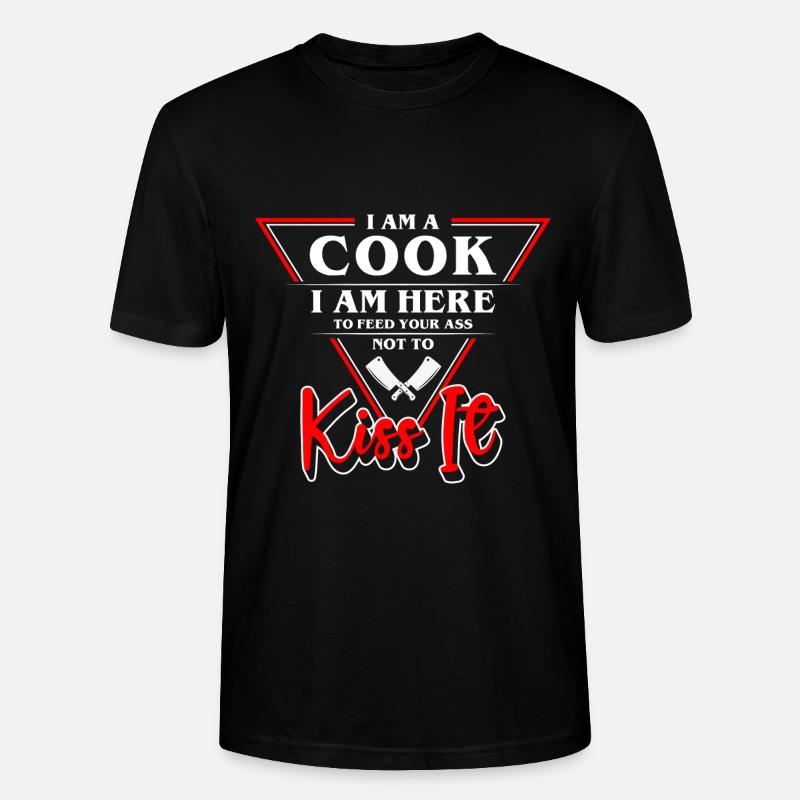 Küchenchef Beruf Kochkunst - Stanley/Stella Unisex Bio-T-Shirt CRAFTER - Schwarz