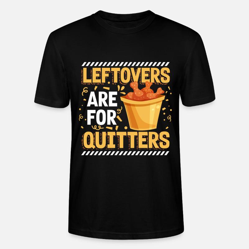 Restaurant Nourriture Repas Boissons - T-shirt bio CRAFTER Stanley Stella Unisexe - noir