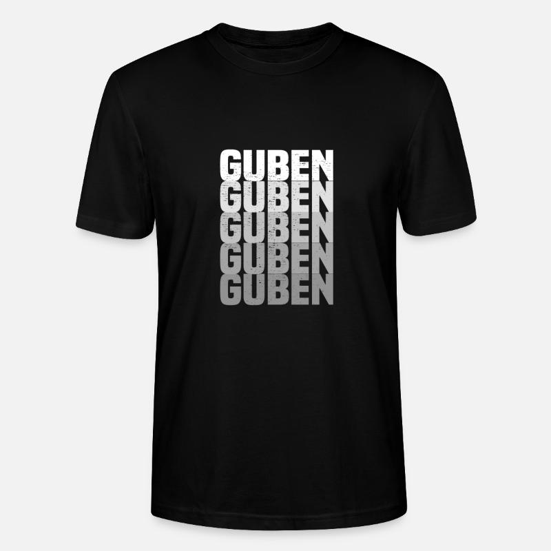 Guben - Stanley/Stella Unisex Bio-T-Shirt CRAFTER - Schwarz