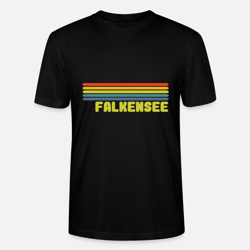 Falkensee - Stanley/Stella Unisex Bio-T-Shirt CRAFTER - Schwarz