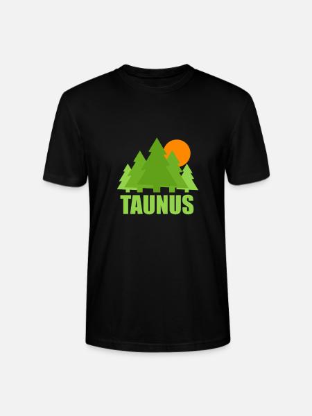 Taunus 08 - Stanley/Stella Unisex Bio-T-Shirt CRAFTER - Schwarz
