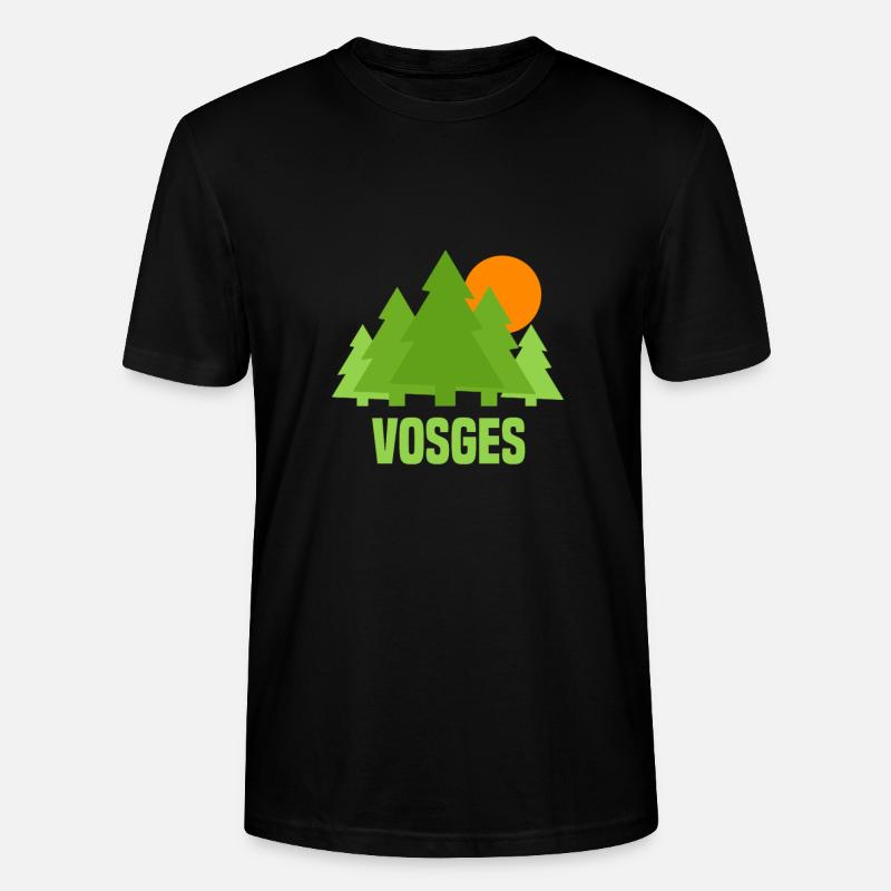 Vosges - Stanley/Stella Unisex Bio-T-Shirt CRAFTER - Schwarz