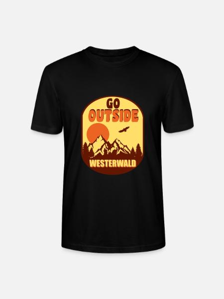 Westerwald - Stanley/Stella Unisex Bio-T-Shirt CRAFTER - Schwarz
