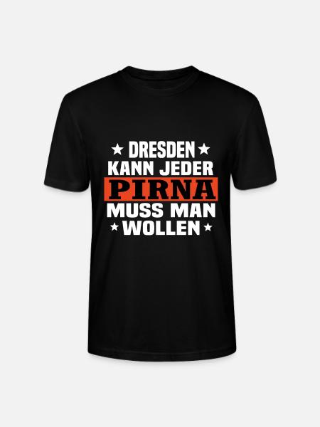 Pirna - Stanley/Stella Unisex Bio-T-Shirt CRAFTER - Schwarz