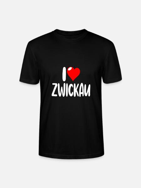 Zwickau - Stanley/Stella Unisex Bio-T-Shirt CRAFTER - Schwarz