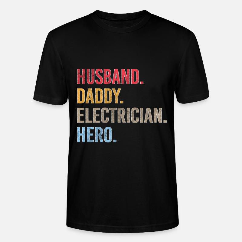 Elektroniker Beruf Elektro - Stanley/Stella Unisex Bio-T-Shirt CRAFTER - Schwarz