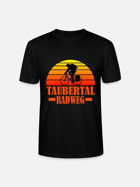 Taubertal Radweg - Stanley/Stella Unisex Bio-T-Shirt CRAFTER - Schwarz