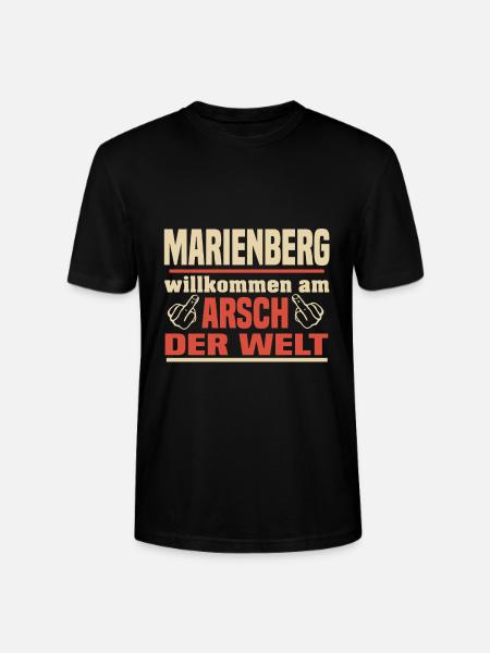 Marienberg - Stanley/Stella Unisex Bio-T-Shirt CRAFTER - Schwarz