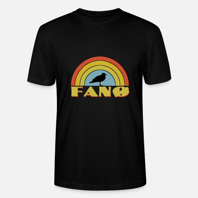 Fano Dänemark - Stanley/Stella Unisex Bio-T-Shirt CRAFTER - Schwarz