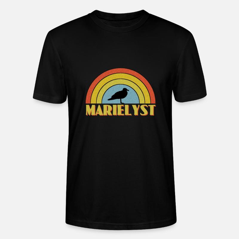 Marielyst, Danemark - T-shirt bio CRAFTER Stanley Stella Unisexe - noir