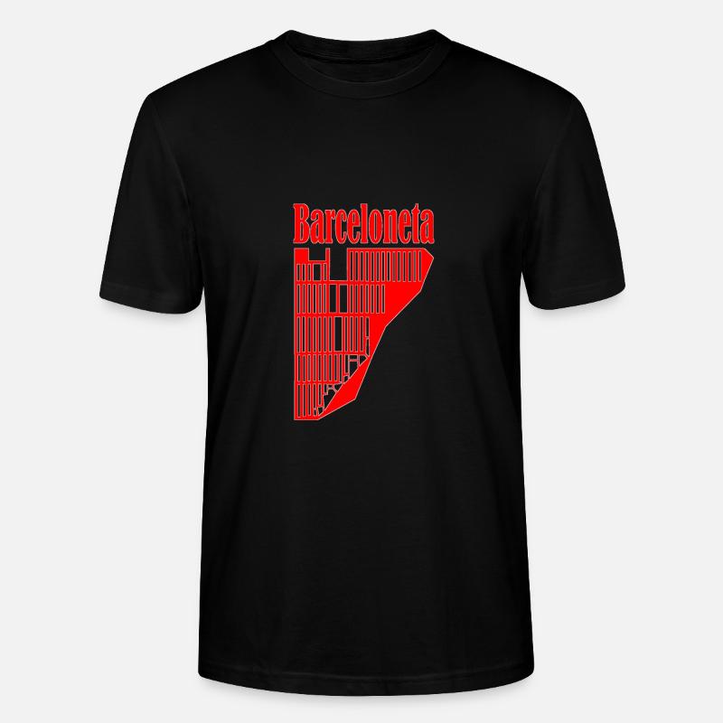 Barceloneta - Stanley/Stella Unisex Bio-T-Shirt CRAFTER - Schwarz