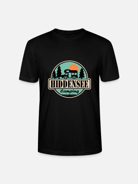 Hiddensee Camping - Stanley/Stella Unisex Bio-T-Shirt CRAFTER - Schwarz