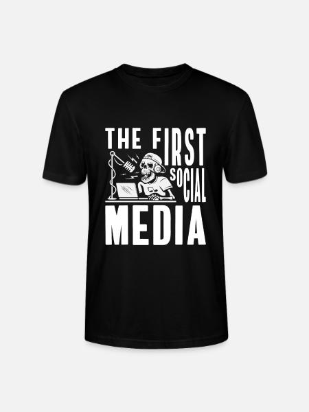 Moderator Announcement Job - Stanley/Stella CRAFTER Unisex Organic T-Shirt - black