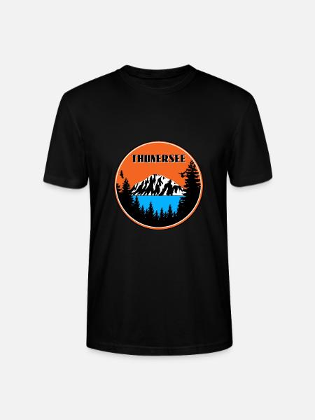 Thunersee - Stanley/Stella Unisex Bio-T-Shirt CRAFTER - Schwarz
