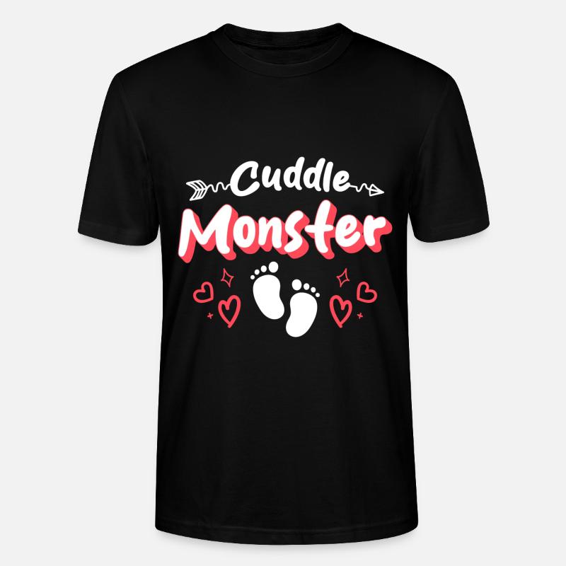 Relation de câlins - T-shirt bio CRAFTER Stanley Stella Unisexe - noir