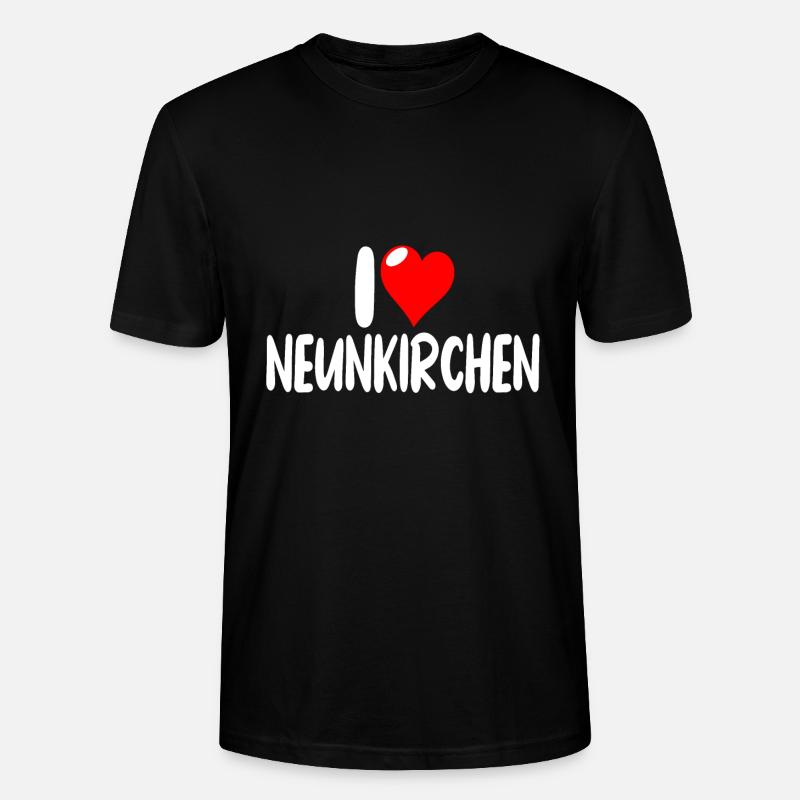 Neunkirchen - Stanley/Stella Unisex Bio-T-Shirt CRAFTER - Schwarz