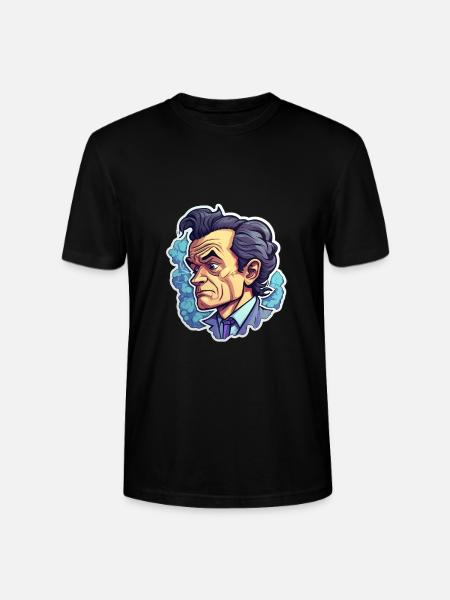 Richard Feynman - Stanley/Stella CRAFTER Unisex Organic T-Shirt - black