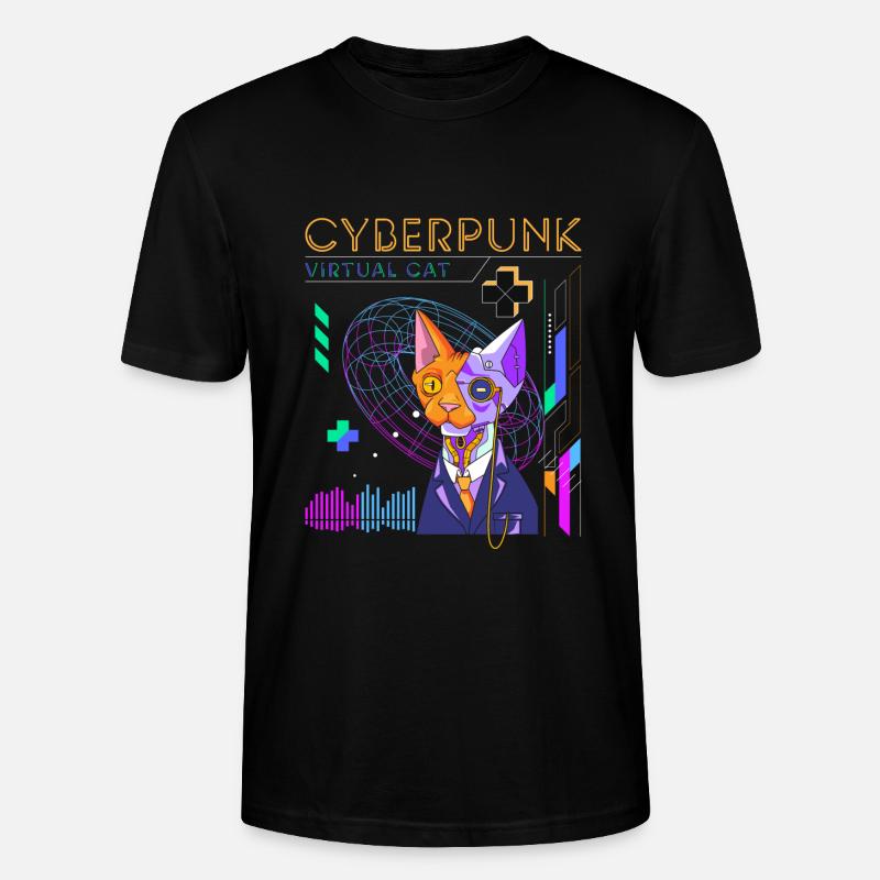 Zukunft Android Technik - Stanley/Stella Unisex Bio-T-Shirt CRAFTER - Schwarz