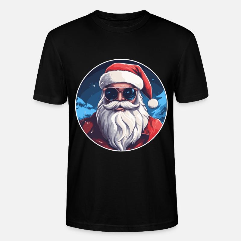 Frohe Weihnachten - Stanley/Stella Unisex Bio-T-Shirt CRAFTER - Schwarz