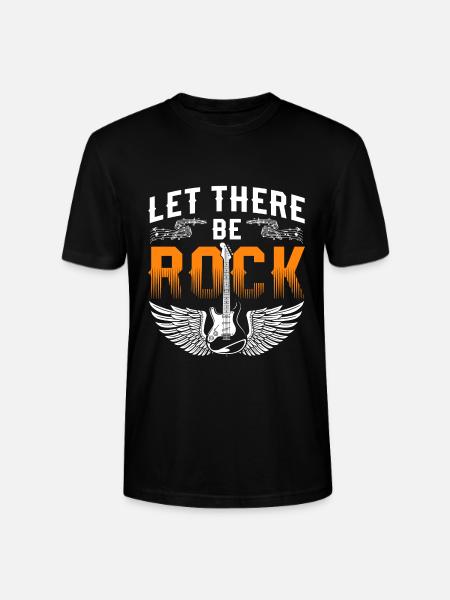 Music, Rock, Music, Music, Music - Stanley/Stella CRAFTER Unisex Organic T-Shirt - black