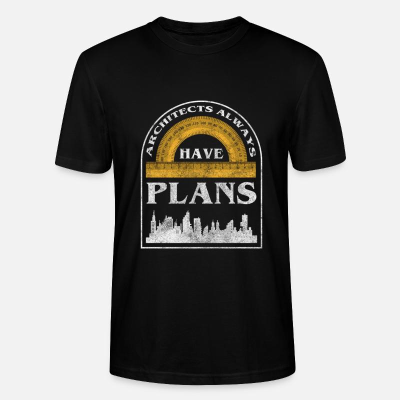 Designer Construction Job Builder - Stanley/Stella CRAFTER Unisex Organic T-Shirt - black