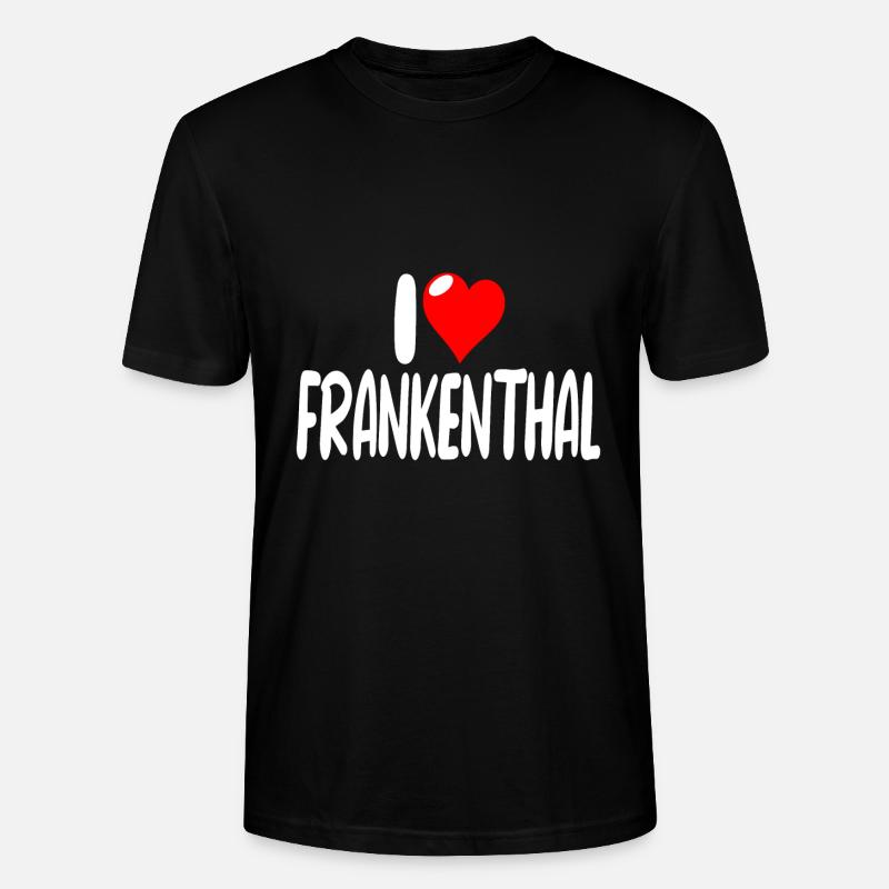 Frankenthal - Stanley/Stella Unisex Bio-T-Shirt CRAFTER - Schwarz