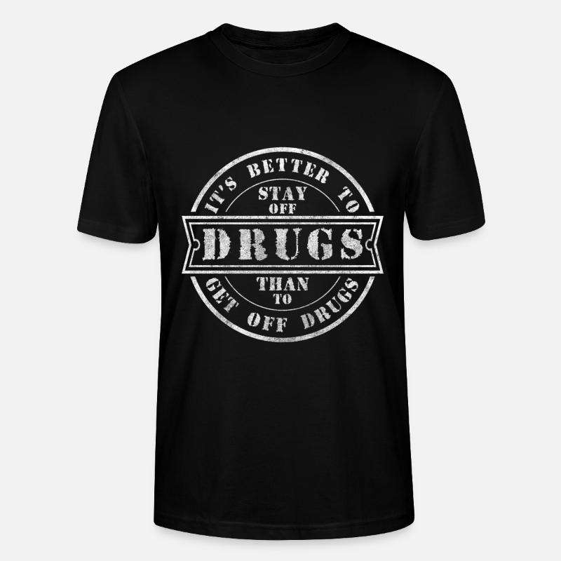 Drogue Addictive Clean Reboot - T-shirt bio CRAFTER Stanley Stella Unisexe - noir