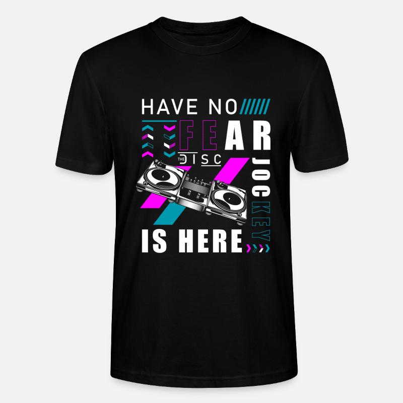 DJ Electro Spaß - Stanley/Stella Unisex Bio-T-Shirt CRAFTER - Schwarz