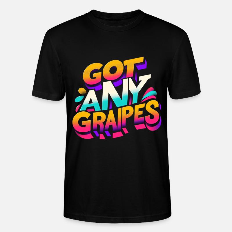 Got Any Grapes 10 - Stanley/Stella Unisex Bio-T-Shirt CRAFTER - Schwarz