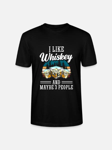 Schnapps Waiter Bar - Stanley/Stella CRAFTER Unisex Organic T-Shirt - black