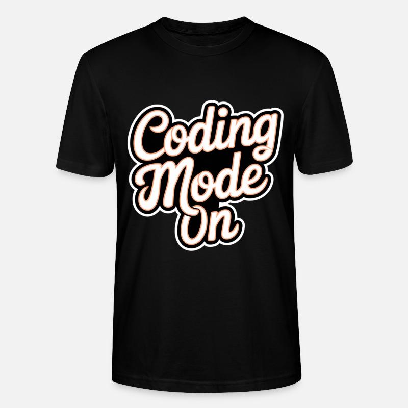 Coding Mode On 17 - Stanley/Stella Unisex Bio-T-Shirt CRAFTER - Schwarz